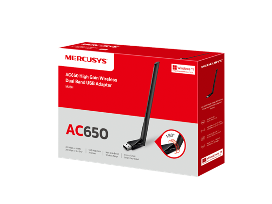 TP-Link - ADAPTADOR MU6H USB2.0 DUAL BAND AC650