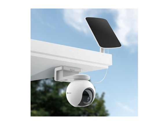 EZVIZ - CAMARA CON BATERIA Y PANEL SOLAR (KIT) PARA EXTERIOR MARCA, MODELO CB8, 2K