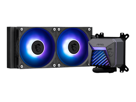 Msi - ABANICO PARA CPU MSI SERIE MAG CORELIQUID A15 240MM ALL-IN-ONE LIQUID CPU COOLER, 2*120MM ARGB GEN 2, NEGRO, COMPATIBLE CON INTEL LGA  1700 / 1851, AMD AM5 / AM4