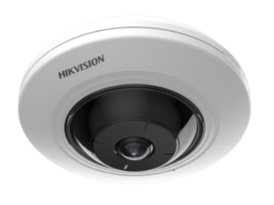 HIKVISION - CAMARA DE VIGILANCIA IP, DOMO, 5MP, FISHEYE, H.265, 1/2.5" PROGRESSIVE SCAN CMOS