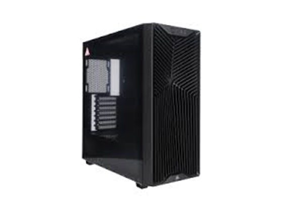 Corsair - CASE 3200D RS, MID TOWER, BLACK, 7 EXPANSION SLOT, 2X 2.5", 2X 3.5", TAPA DE CRISTAL TEMPLADO, INCLUYE 3 ABANICOS RS 120MM FRONTAL, SOPORTA 3 120MM EN EL TOPE, 2 120MM ABAJO, 1 120MM ATRAS, PUERTOS 1X USB-A 3.2 GEN1, 1X USB-C, 1X HEADPHONE/MIC COMBO 3.5"