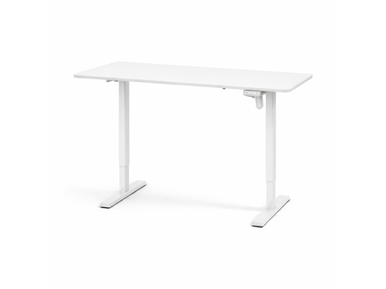 MYO - MESA DE ALTURA AJUSTABLE CON MARCO ELECTRICO MYO COLOR BLANCO