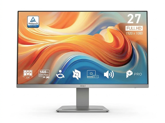 Msi - MONITOR MSI PRO MP273W E14A, 27", 144 HZ, IPS FLAT, HD