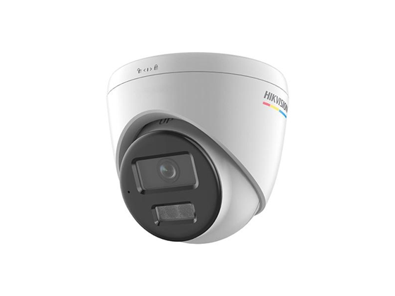 HIKVISION - AMARA DE VIGILANCIA, IP, 4MP COLORVU WITH SMART HYBRID LIGHT FIXED, DOMO TURRET, IR 30M, IP67, MICROFONO