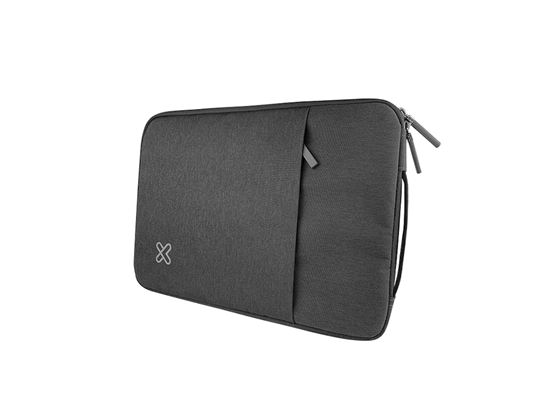 Klip Xtreme - BULTO DE NOTEBOOK 14" KLIPX SQUAREPRO TIPO SLEEVE - GRIS