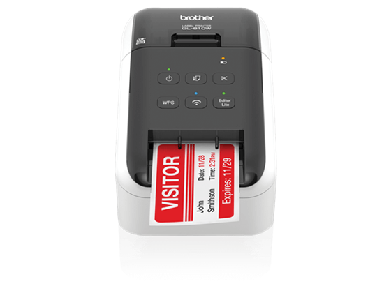 Brother - IMPRESORA DE LABEL QL-820NWB ULTRARAPIDA CON RED INALAMBRICA (255EQI3)