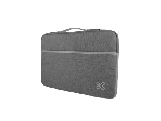 Klip Xtreme - BULTO PARA LAPTOP KLIP XTREME NOVA 14" TIPO SLEEVE, GRIS (KNS-425GR)