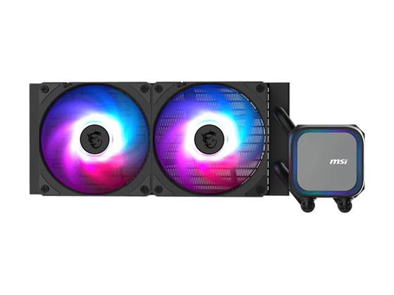 Msi - ABANICO PARA CPU MSI SERIE MAG CORELIQUID A13 240 ALL-IN-ONE LIQUID CPU COOLER, 3*120MM ARGB, NEGRO, COMPATIBLE CON INTEL LGA  1700 / 1851, AMD AM5 / AM4.