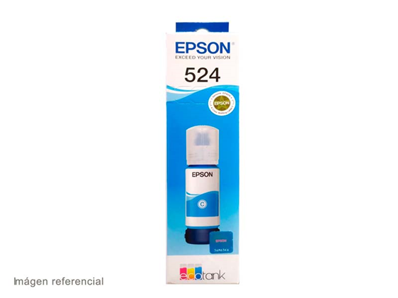 Epson - BOTELLA DE TINTA T524 CYAN