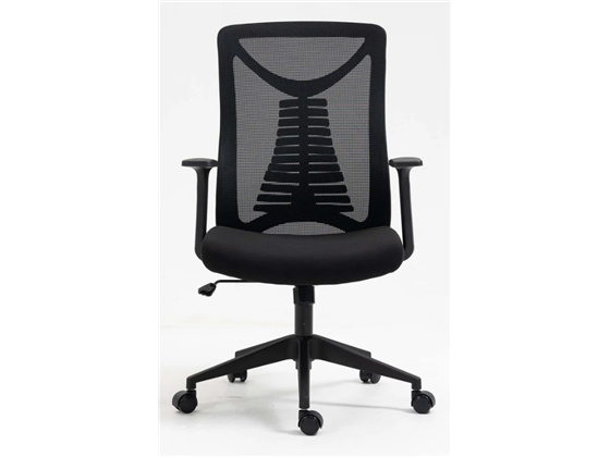 MYO - SILLA DE OFICINA MYO DE TELA, NEGRO