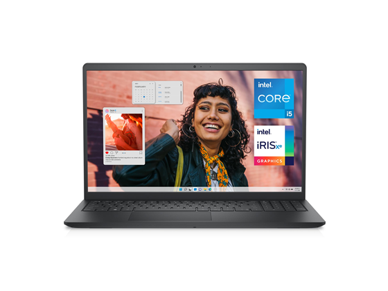 Dell - LAPTOP INSPIRON 3530 15.6" FHD 120 HZ TOUCH, INTEL I5 1334U, 8GB, 512GB M.2 PCIE SSD, 1X HDMI, 2X USB-A 3.2, 1X USB-A 2.0, 1X USB-C 3.2 GEN 1, WIFI AC, BT 5.0, NO ETHERNET PORT (NO LAN) WIN 11 HOME, BLACK