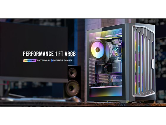 Antec - CASE GAMING ANTEC PERFORMANCE 1 FT ARGB BLACK