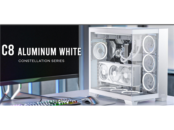 Antec - CASE GAMING ANTEC C8 AL WHITE