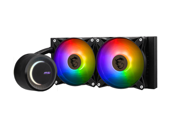 Msi - ABANICO PARA CPU MSI SERIE MAG CORELIQUID E240 ALL-IN-ONE LIQUID CPU COOLER 240MM, RADIADOR 12 VIAS, 2*120MM ARGB, NEGRO, COMPATIBLE CON INTEL LGA 1150 / 1151 / 1155 / 1156 / 1200 / 1700 / 1851, AMD AM5 / AM4.