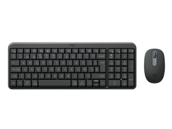 Logitech - TECLADO MOUSE MK250  COMPACT WIRILESS BLUETOOTH  COMBO ESPAÑOL