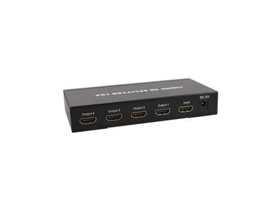 Agiler - SPLITTER HDMI 1X4, SOPORTA TODOS FORMATOS HD INCLUYENDO 720P, 1080I, 1080P, 3D AND 4KX2K.