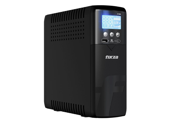 Forza - UPS FORZA ST-1001 100VA - 600 WATTS 10 ENTRADAS, 120V, PANTALLA LCD.
