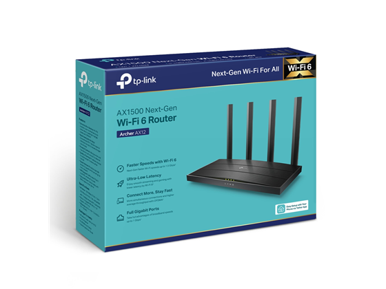 TP-Link - ROUTER WIRELESS TP-LINK ARCHER AX12