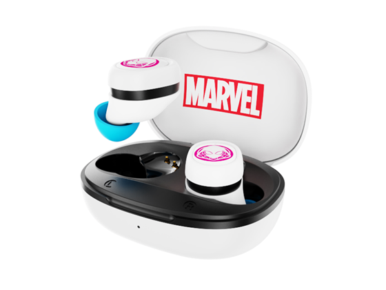 Xtech - AUDIFONO CON MICROFONO WIRELESS XTECH MARVEL GHOST-SPIDER EDITION, EARBUDS TWS, BLUETOOTH, HASTA 4 HORAS DE REPRODUCCION CONTINUA (XTH-M701SG)