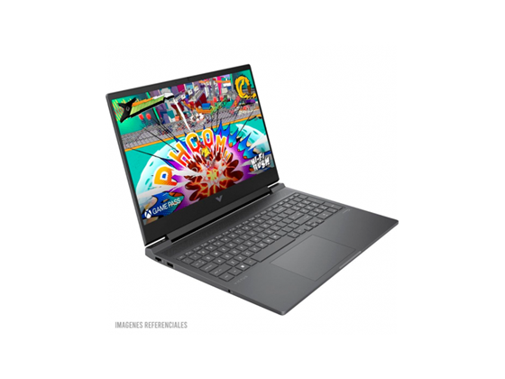 HP - LLAPTOP VICTUS 15-FB3093DX GAMING 15.6" FHD 144HZ, AMD RYZEN 7 7445HS, 16GB, 512GB SSD M.2, GRAFICOS RTX 4050 6GB DDR6, PUERTOS 2X USB 3.1, 1X HDMI 2.1, 1X GBE LAN, LECTOR DE TARJETA SD, BACKLIT, WIFI 6, BT 5.3, WINDOW 11 INGLES, MICA SILVER