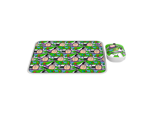 Xtech - MOUSE + MOUSE PAD XTECH DISNEY TOY STORY WIRELESS, OPTICAL MOUSE