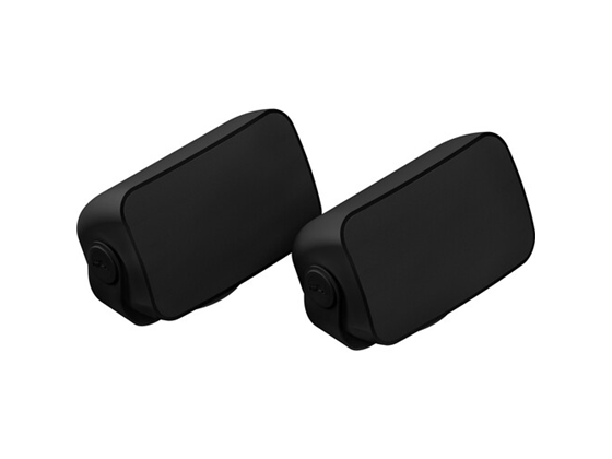 Sonos - BOCINA SONANCE EXTERIOR SONOS NEGRO, RESISTENTE A LA HUMEDAD, EL AGUA, EL CALOR, EL FRÍO Y A LOS RAYOS UV PAIR (OUTDRWW1BLK).