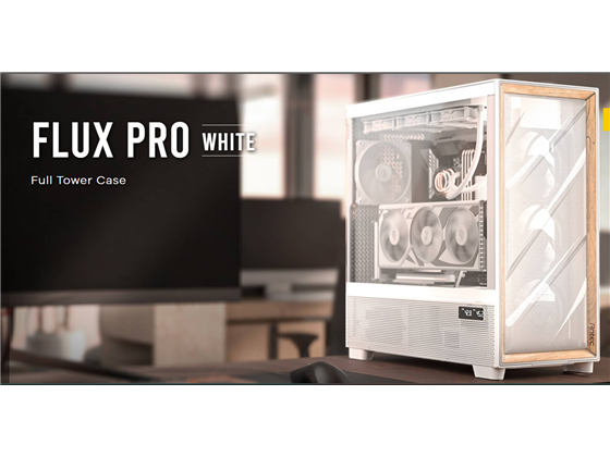 Antec - CASE GAMING ANTEC FLUX PRO WHITE