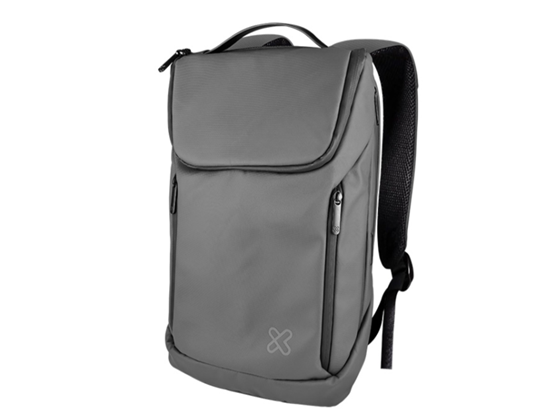 Klip Xtreme - BULTO DE NOTEBOOK 15.6" KLIPX EVERGO TIPO MOCHILA, COLOR GRIS (KNB-905GR)