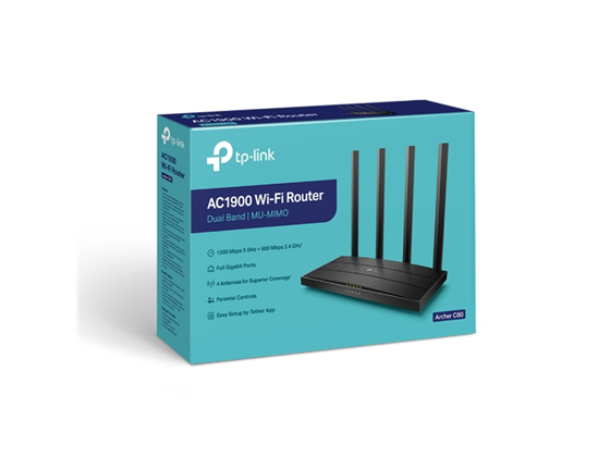 TP-Link - ROUTER INALÁMBRICO DE DOBLE BANDA AC1900