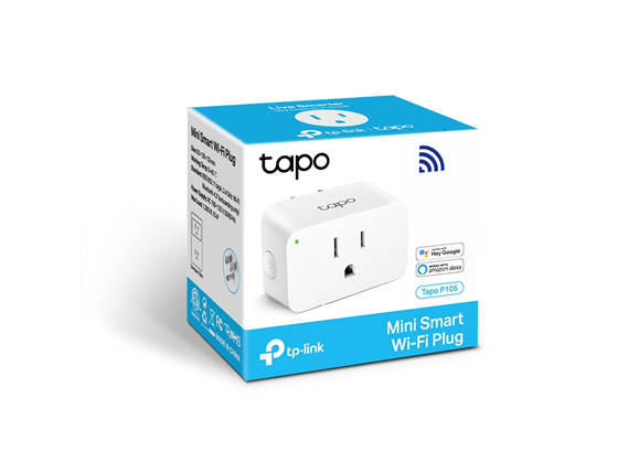 TP-Link - TAPO P105 TP-LINK MINI TOMACORRIENTE INTELIGENTE WI-FI (1-PACK)