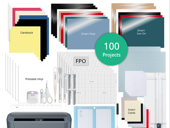 Cricut - MAQUINA DE CORTE CRICUT MAKER 5 DELUXE BUNDLE