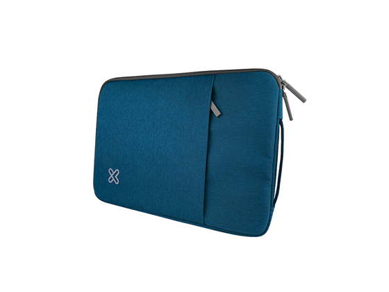 Klip Xtreme - BULTO DE NOTEBOOK 14" KLIPX SQUAREPRO TIPO SLEEVE - AZUL