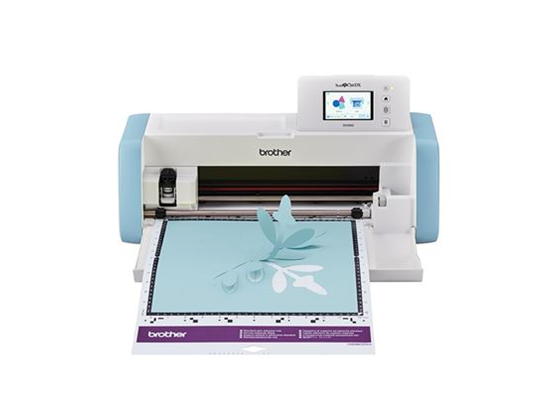 Brother - MAQUINA DE CORTE BROTHER SCANNCUT DX, CON SCANNER INTEGRADO, AJUSTE AUTOMATICO DE LAS CUCHILLAS SEGUN EL GROSOR DEL MATERIAL, PANTALLA 3.7", INCLUYE 250 DISEÑOS, WIRELES LAN, SOFTWARE GRATIS CREAR DISEÑOS (ARTSPIRA) - COMPATIBLE CON CANVASWORKSPACE