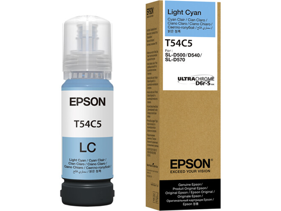 Epson - BOTELLA DE TINTA T54C5 LISHT CYAN