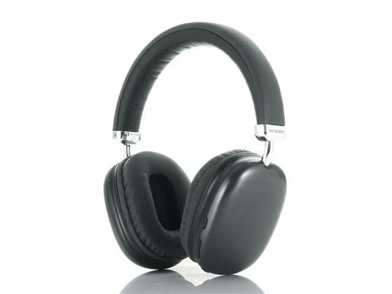Argom - AUDIFONO CON MICROFONO ULTIMATE SOUND HEADSET, BT 5.3, HASTA 40 HORAS DE REPRODUCCION, USB-C PARA CARGA, NEGRO