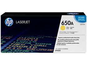 HP - TONER 650A - CE272A - AMARILLO