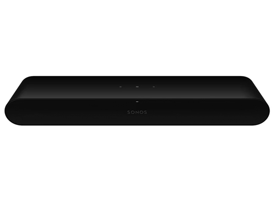 Sonos - SOUND BAR (BARRA DE SONIDO MINI) WIRELESS SONOS RAY B NEGRO, CON PUERTO ETHERNET, WIFI, BLUETOOH, HDMI, SONIDO SURROUND, COMPATIBLE CON APPLE AIRPLAY 2, SPOTIFY CONNECT SONIDO NOCTURNO, MEJORA DEL HABLA.