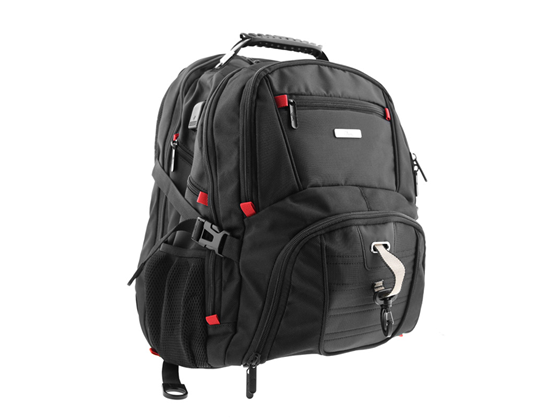 Xtech - BULTO DE NOTEBOOK GAMING BATTLESTASH, 17" - COMPARTIMIENTOS PARA ACCESORIOS Y PARA TABLET HASTA 12", NEGRO