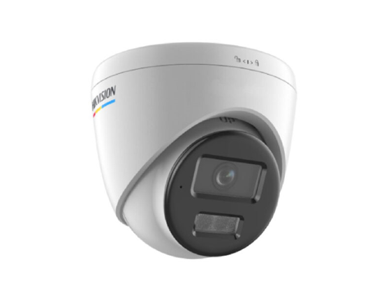 HIKVISION - CAMARA DE VIGILANCIA IP, 2MP COLORVU WITH SMART HYBRID LIGHT FIXED, DOMO TURRET, IR 30M, IP67, MICROFONO