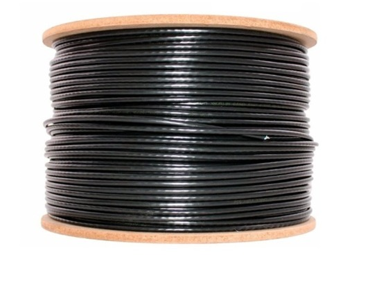 Click Cam - ROLLO DE CABLE UTP CAT6E PARA EXTERIORES COLOR NEGRO