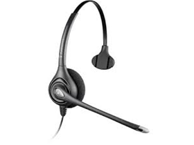 Poly HP - AUDIFONO MONAURAL CON MICROFONO SUPRA PLUS NC HW251N, ADAPTADOR DE CABLE (QD) (64338-31)