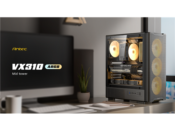 Antec - CASE GAMING ANTEC VX310 ARGB MID-TOWER