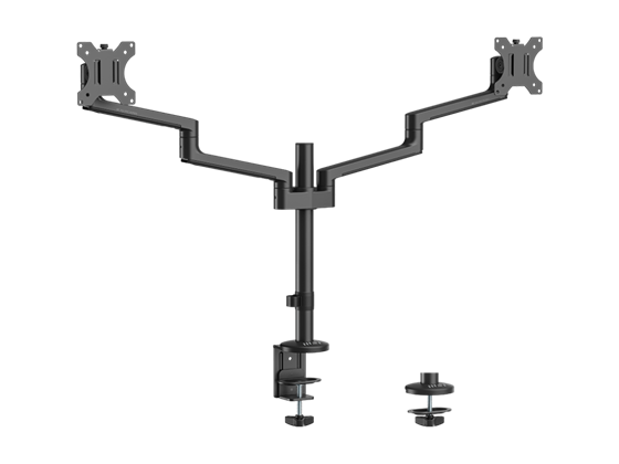 Msi - SOPORTE PARA DOBLE MONITOR MSI, HASTA 32", CON ANCLAJE AL ESCRITORIO, BRAZO ARTCULADO (MAG MT81D)
