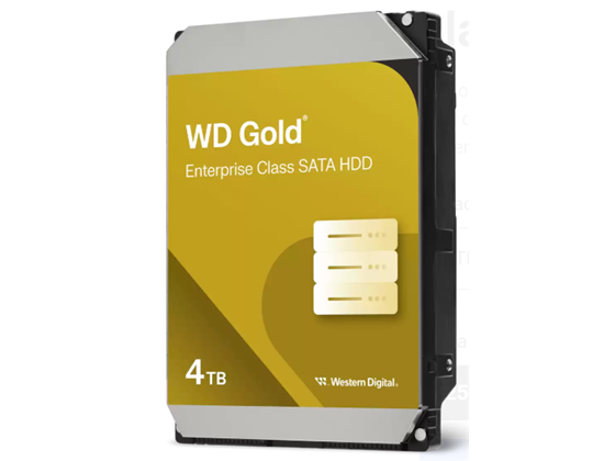 Western Digital - DISCO DURO 4TB INTERNO WESTERN DIGITAL GOLD SATA HDD 6GB/S. 256MB 3.5" 7200RPM.