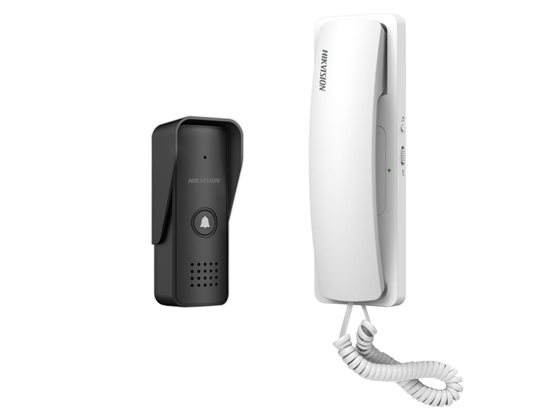 HIKVISION - KIT DE AUDIOPORTERO ANALÓGICO A 2 HILOS