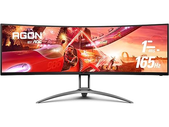 AOC - MONITOR 49" (48.8") GAMING CURVO 5120X1440 165HZ (AG493UCX2)