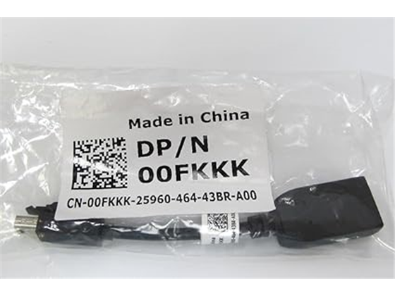Amazon - ADAPTADOR DE CABLE DISPLAYPORT A MINI DISPLAYPORT (00FKKK)