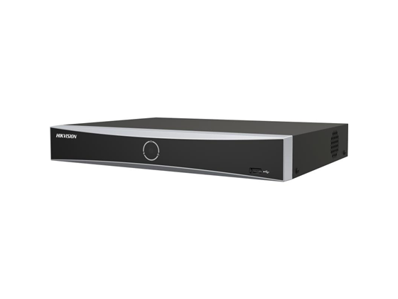 HIKVISION - NVR HIKVISION ACUSENSE, 8 CANALES, 4K, 1U, 8MP, 8 POE, (3840 × 2160), 1 SATA, UP TO 10 TB