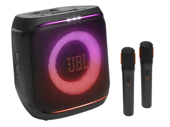 JBL - BOCINA PARTYBOX ENCORE 2 MICROFONO NEGRO