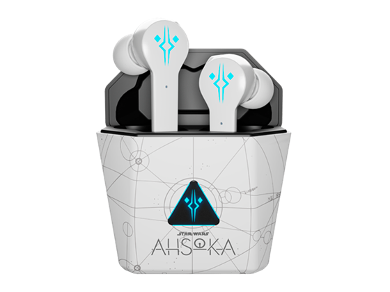 Primus - AUDIFONO CON MICROFONO PRIMUS AHSOKA TANO ARCUS220DV, GAMING, BLUETOOTH 5.0, HASTA 3.5 HORA DE REPRODUCCION CON 50% DE VOLUMEN, 19 HORAS CON EL ESTUCHE, (PWH-S220AT)